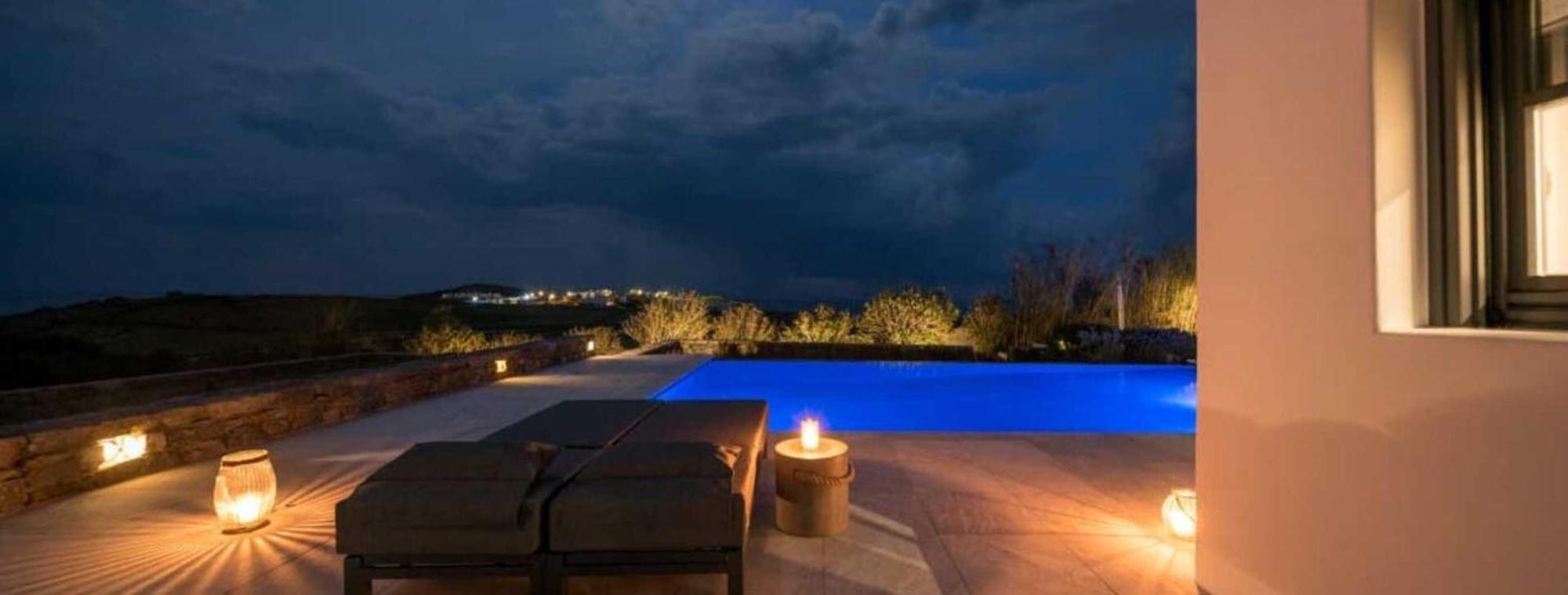 Myconian Platinum Senior & Deluxe Villas Kalafatis Exterior foto
