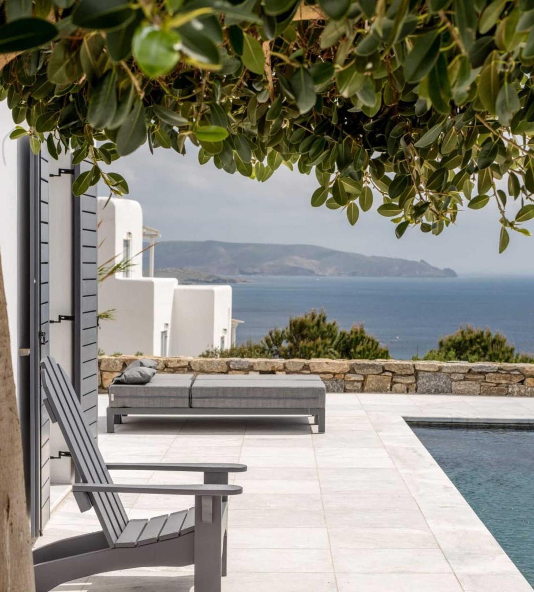 Myconian Platinum Senior & Deluxe Villas Kalafatis Exterior foto