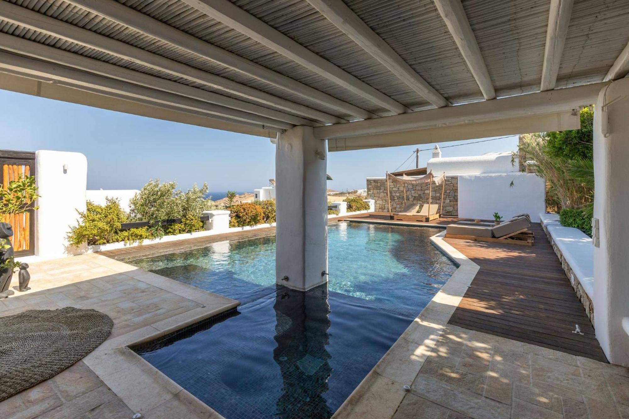Myconian Platinum Senior & Deluxe Villas Kalafatis Exterior foto