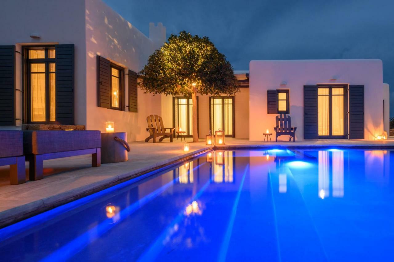 Myconian Platinum Senior & Deluxe Villas Kalafatis Exterior foto